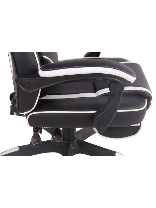 Kontorstol Heat, sort/hvid Kontorstol Heat, sort/hvid