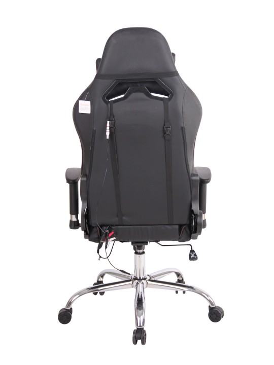 Kontorstol Limit XM imiteret læder, sort/brun