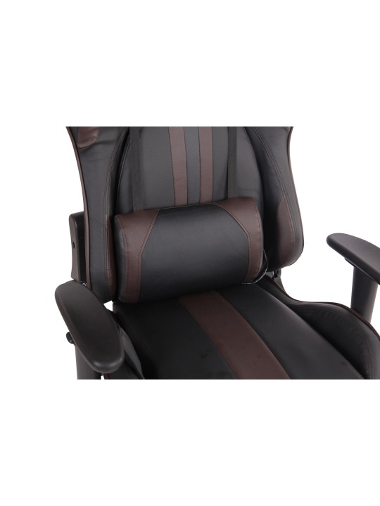 Kontorstol Limit XM imiteret læder, sort/brun