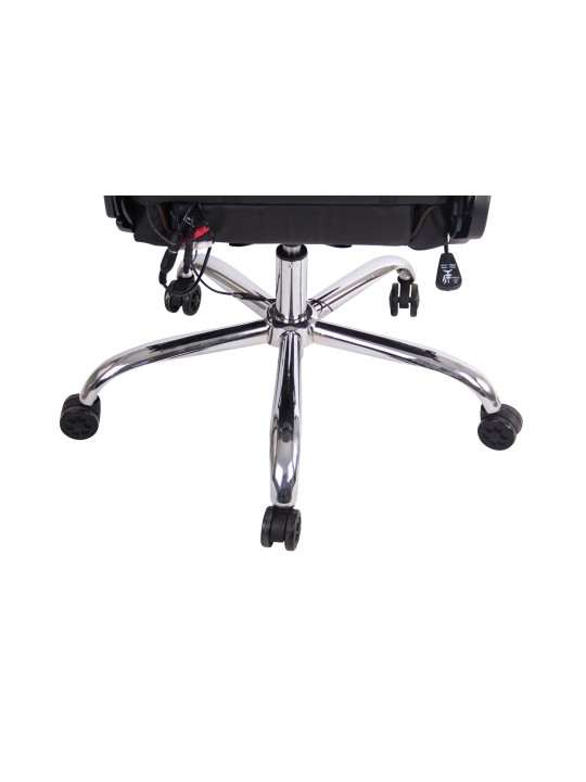 Kontorstol Limit XM imiteret læder, sort/brun