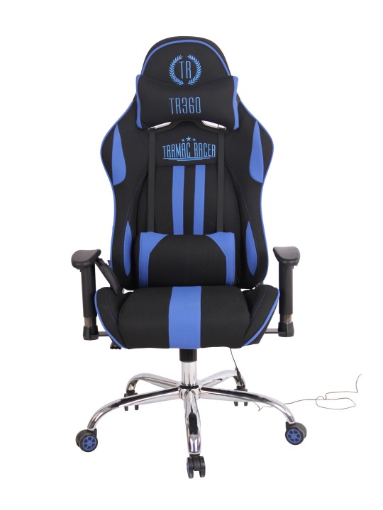 Kontorstol Limit XM stof, sort/blå