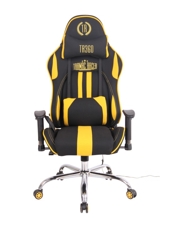 Kontorstol Limit XM stof, sort/gul