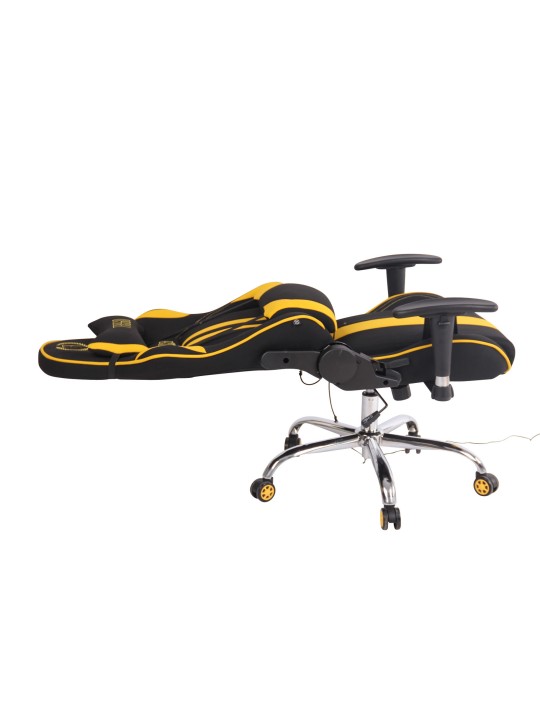 Kontorstol Limit XM stof, sort/gul