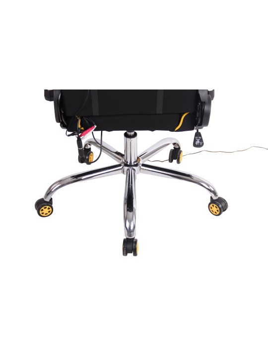 Kontorstol Limit XM stof, sort/gul