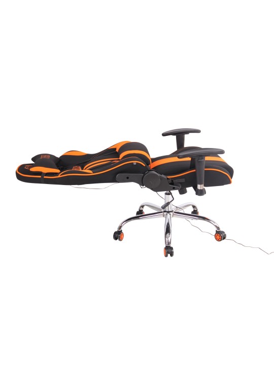 Kontorstol Limit XM stof, sort/orange