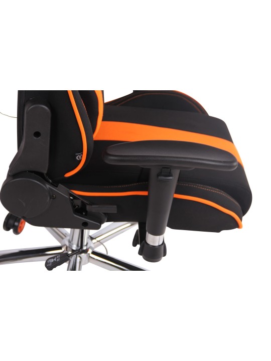 Kontorstol Limit XM stof, sort/orange