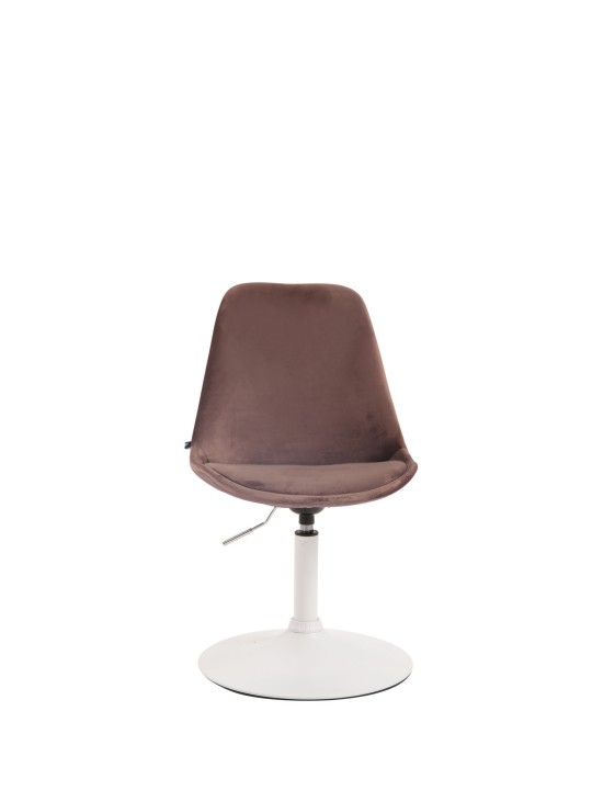 Maverick spisestuestol i fløjl, brun