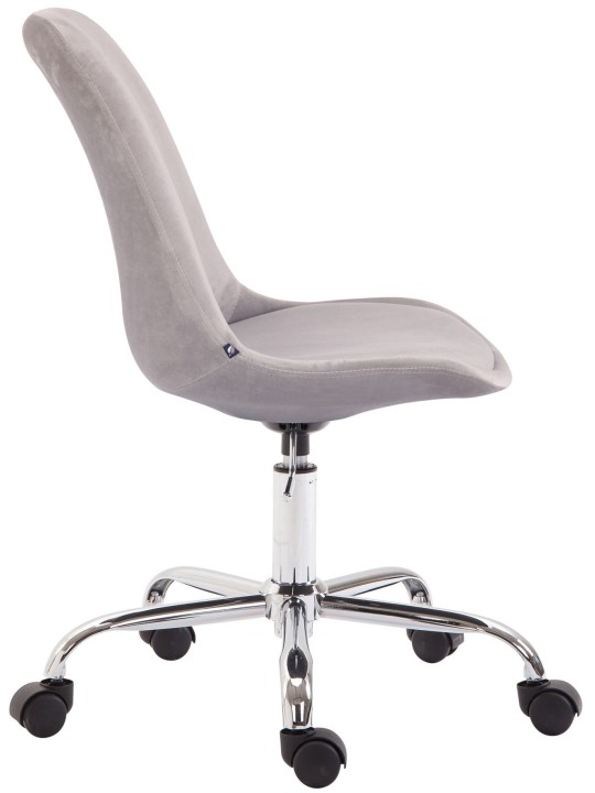 Kontorstol Toulouse fløjl, grå