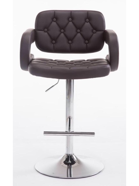 Sæt med 2 barstole Dublin C, brun