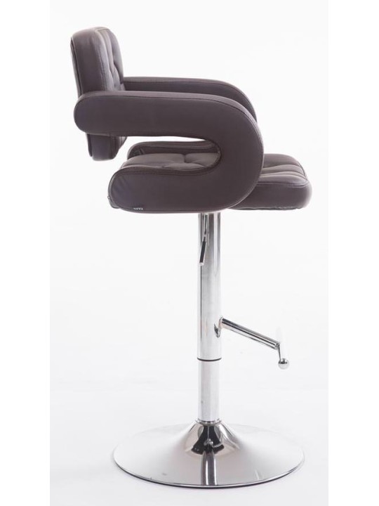 Sæt med 2 barstole Dublin C, brun