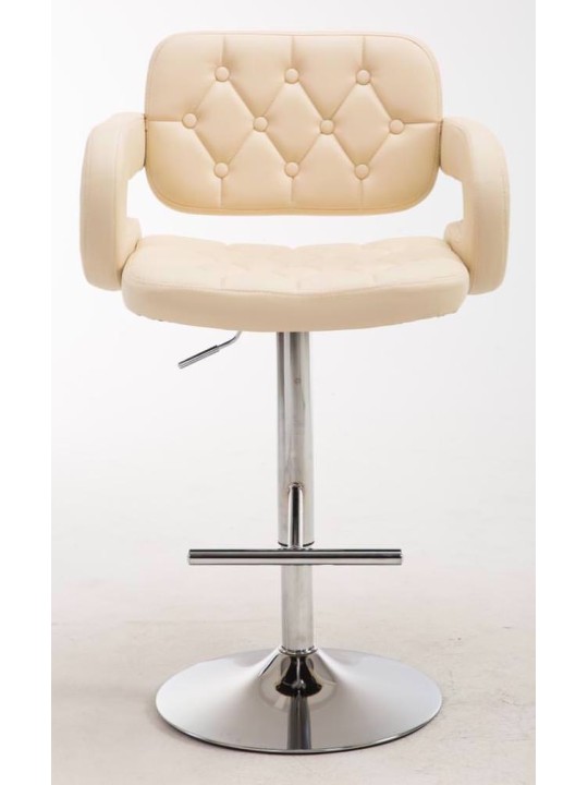 Sæt med 2 barstole Dublin C, creme