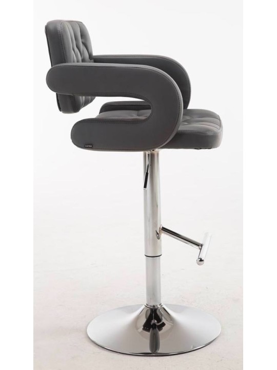 Sæt med 2 barstole Dublin C, grå