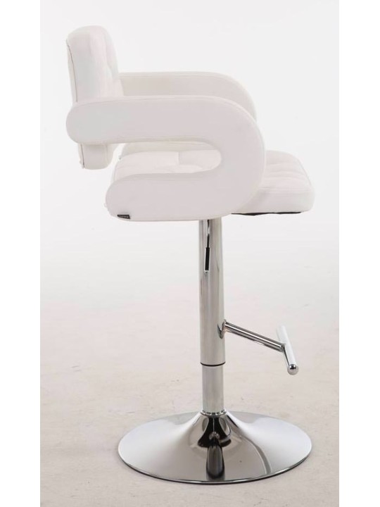 Sæt med 2 barstole Dublin C, hvid