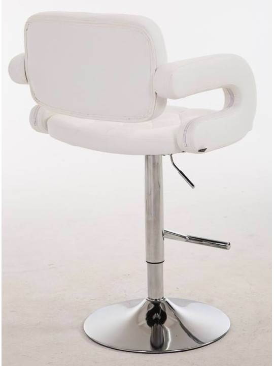 Sæt med 2 barstole Dublin C, hvid