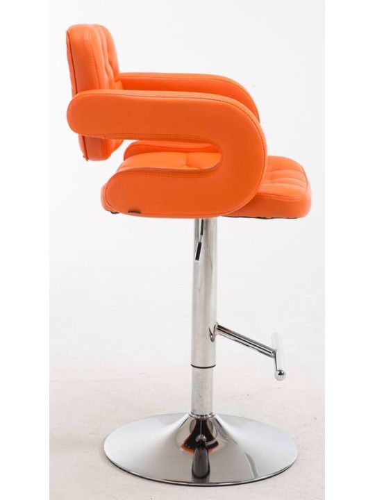 Sæt med 2 barstole Dublin C, orange