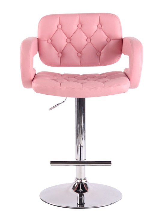 Sæt med 2 barstole Dublin C, pink