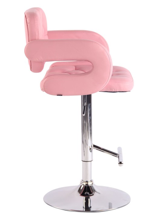 Sæt med 2 barstole Dublin C, pink