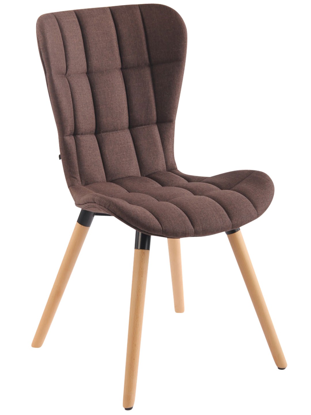 Stol Odda stof natur, brun