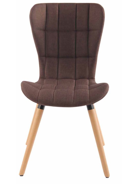 Stol Odda stof natur, brun