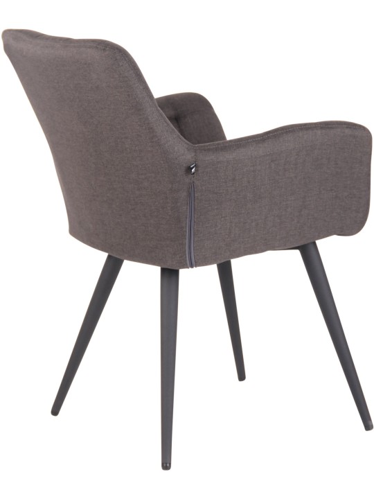 Spisestuestol Lyss stof, mørkegrå Spisestuestol Lyss stof, mørkegrå