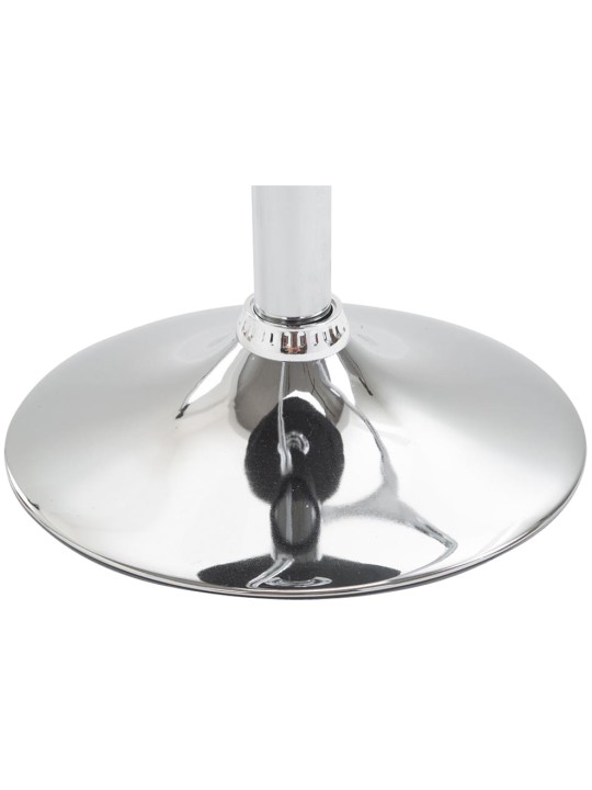 Sæt med 2 barstole Lazio imiteret læder C, sort