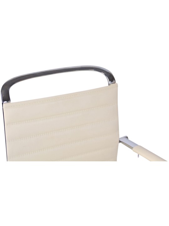 Besøgsstol Balve imiteret læder, creme Besøgsstol Balve imiteret læder, creme