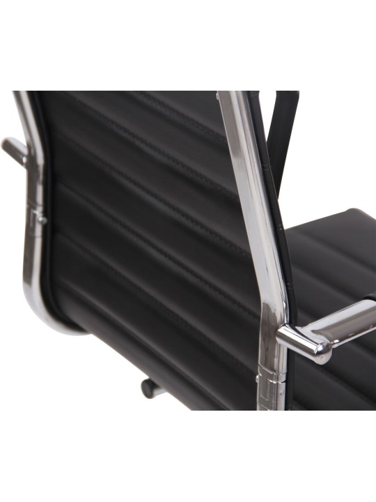 Besøgsstol Balve imiteret læder, sort Besøgsstol Balve imiteret læder, sort