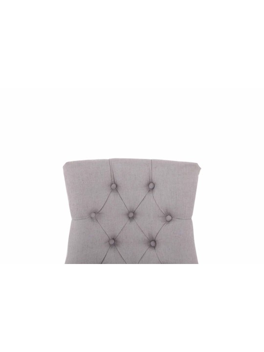 Sæt med 2 spisestuestole Aberdeen stof antik, grå Sæt med 2 spisestuestole Aberdeen stof antik, grå