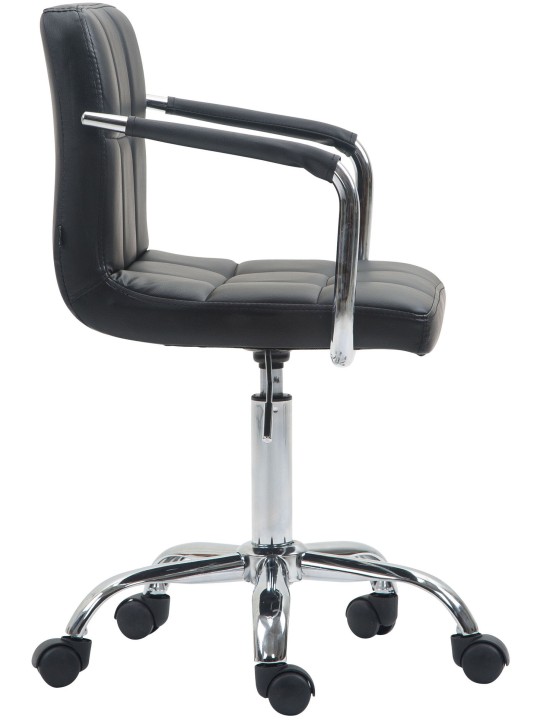 Kontorstol Lucy V2 imiteret læder, sort Kontorstol Lucy V2 imiteret læder, sort