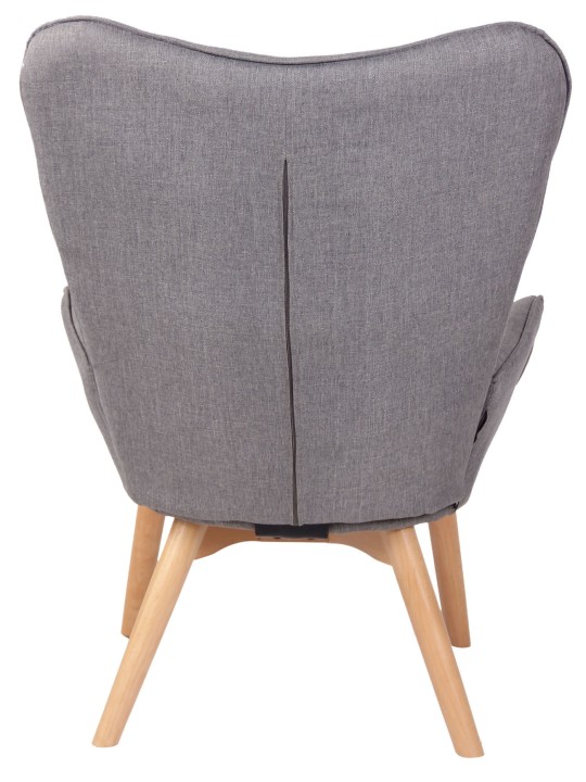 Liggestol Durham stof, grå Liggestol Durham stof, grå