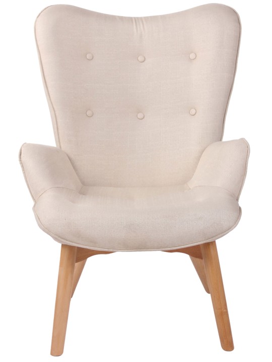 Liggestol Durham stof, creme