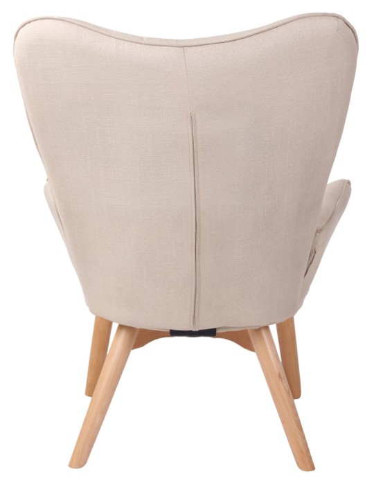 Liggestol Durham stof, creme