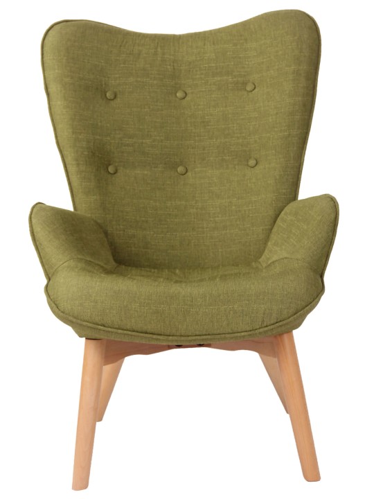 Liggestol Durham stof, grøn