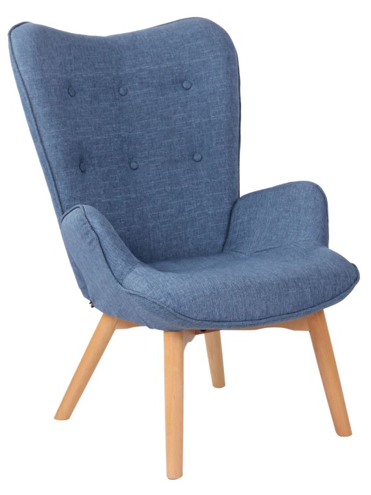 Liggestol Durham stof, blå Liggestol Durham stof, blå