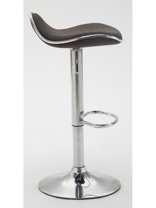 Sæt med 2 barstole Shanghai stof C, mørkegrå Sæt med 2 barstole Shanghai stof C, mørkegrå