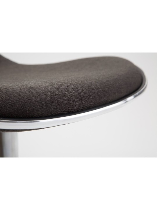 Sæt med 2 barstole Shanghai stof C, mørkegrå Sæt med 2 barstole Shanghai stof C, mørkegrå