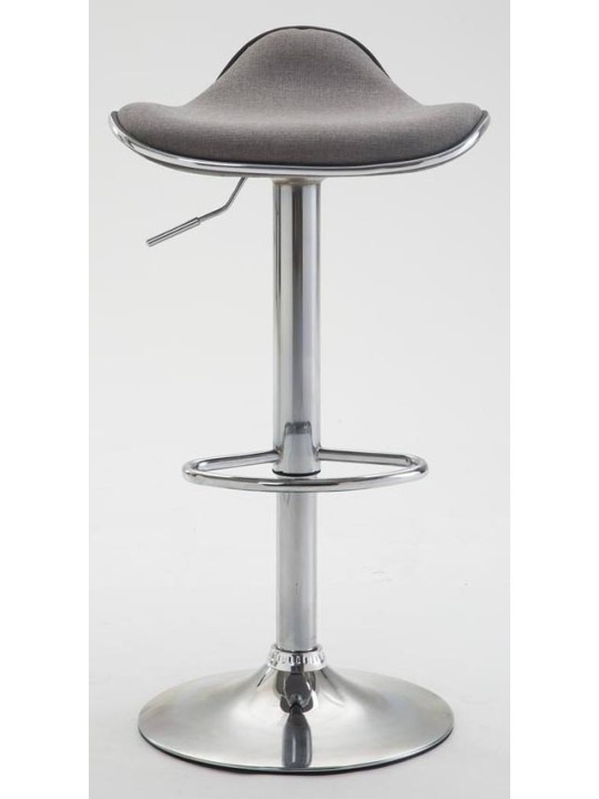 Sæt med 2 barstole Shanghai stof C, lysegrå Sæt med 2 barstole Shanghai stof C, lysegrå