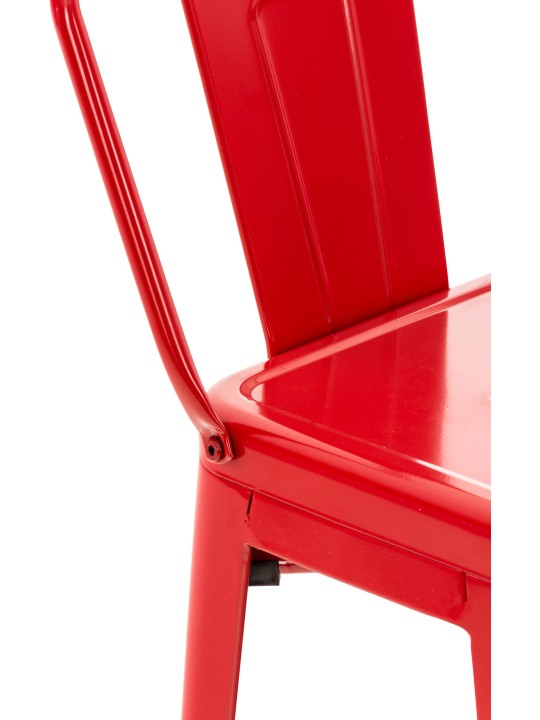 Barstol Mason, rød