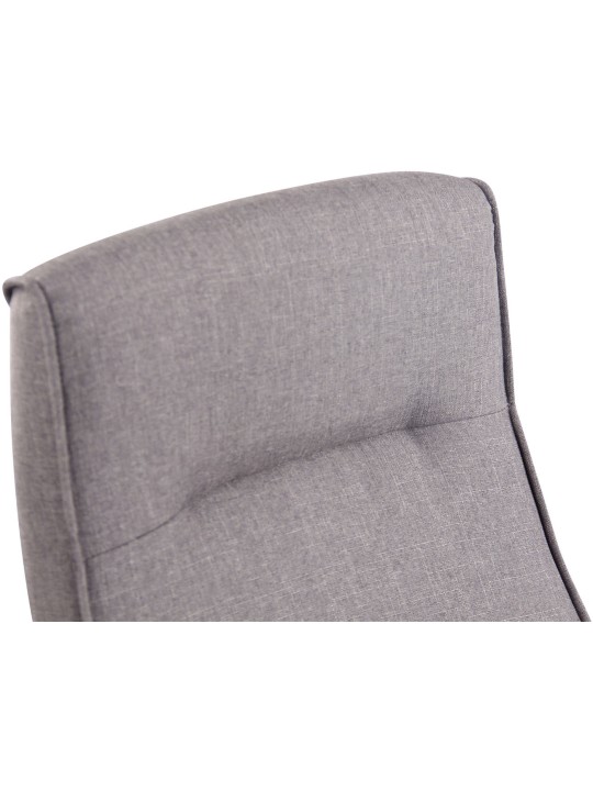 Kontorstol Portland stof med massagefunktion, grå