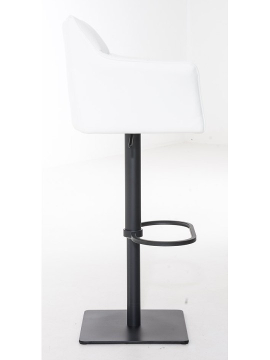 Sæt med 2 barstole Damaso imiteret læder, hvid Sæt med 2 barstole Damaso imiteret læder, hvid