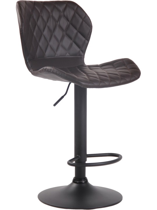 Barstol kork imiteret læder, brun