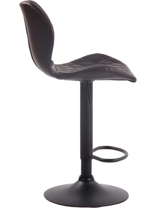 Barstol kork imiteret læder, brun