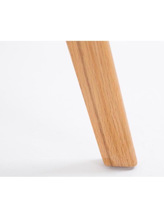 Sæt med 2 barstole Metz plast natur, orange