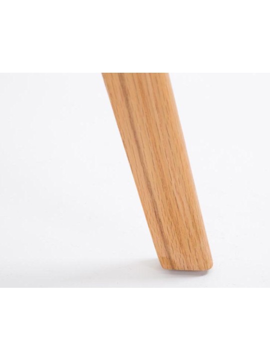 Sæt med 2 barstole Metz plast natur, grå Sæt med 2 barstole Metz plast natur, grå