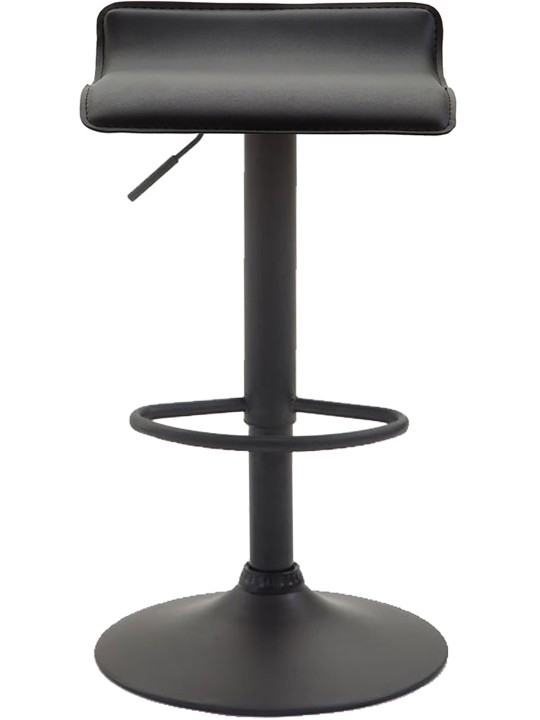 Barstol Dyn V2 kunstlæder, sort