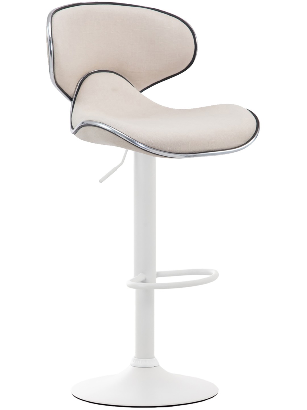 Barstol Las Vegas V2 stof, creme