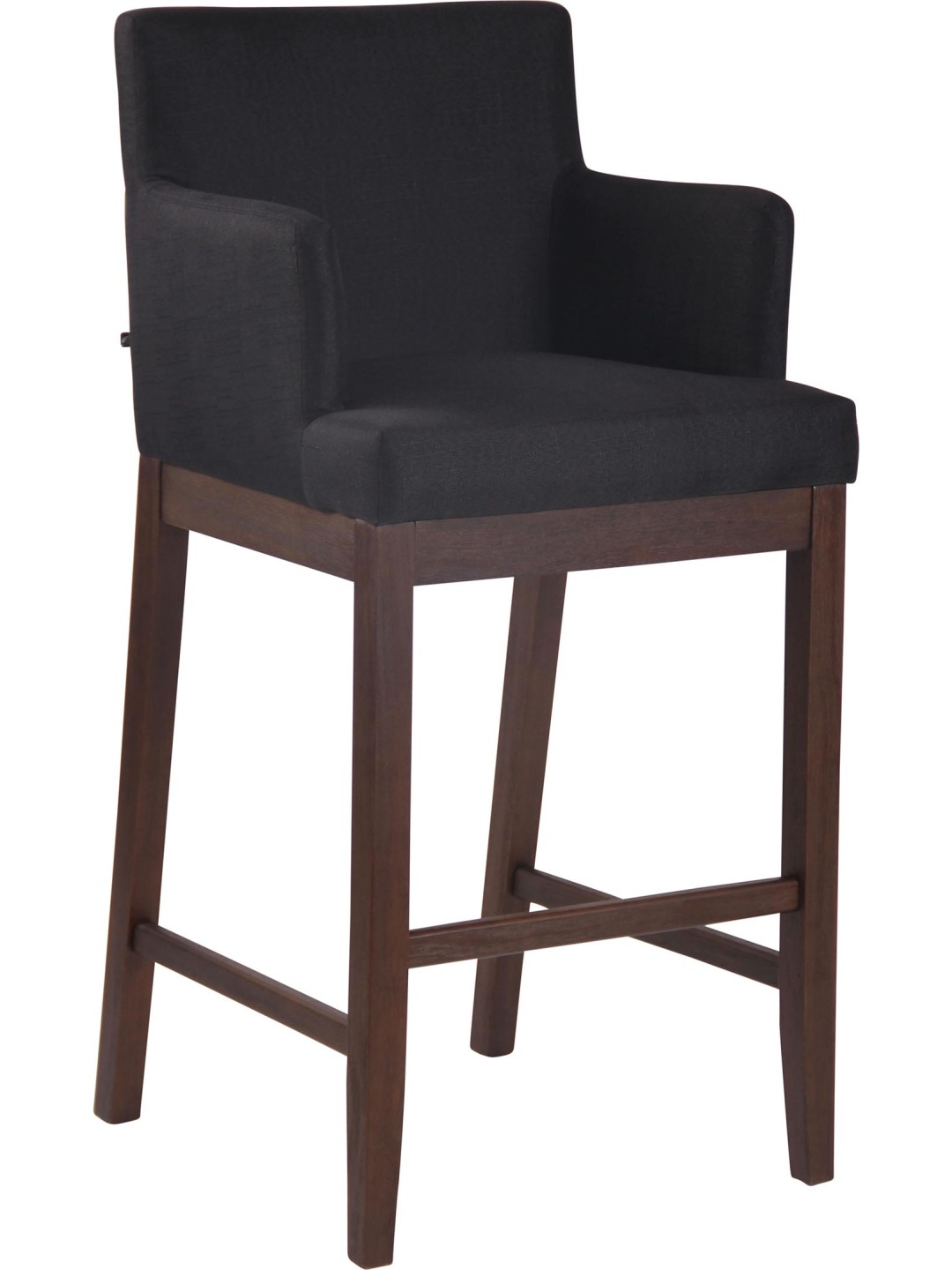 Barstol Laredo stof antik, sort