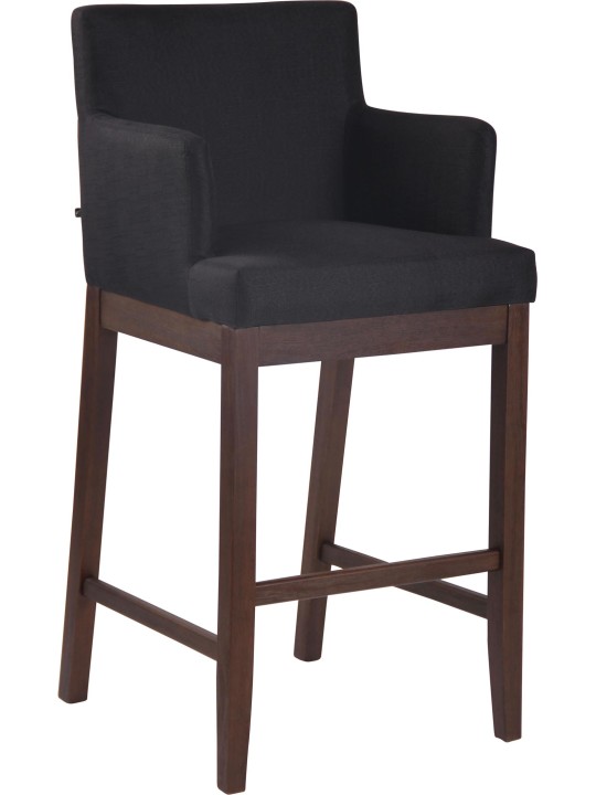 Barstol Laredo stof antik, sort Barstol Laredo stof antik, sort