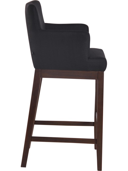 Barstol Laredo stof antik, sort Barstol Laredo stof antik, sort