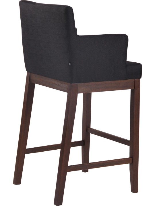 Barstol Laredo stof antik, sort Barstol Laredo stof antik, sort